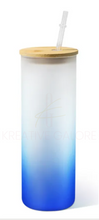 Load image into Gallery viewer, 25oz Frost Glass Tumbler - Customize