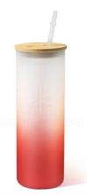 Load image into Gallery viewer, 25oz Frost Glass Tumbler - Customize