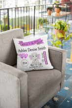 Load image into Gallery viewer, Baby Stats Pillow